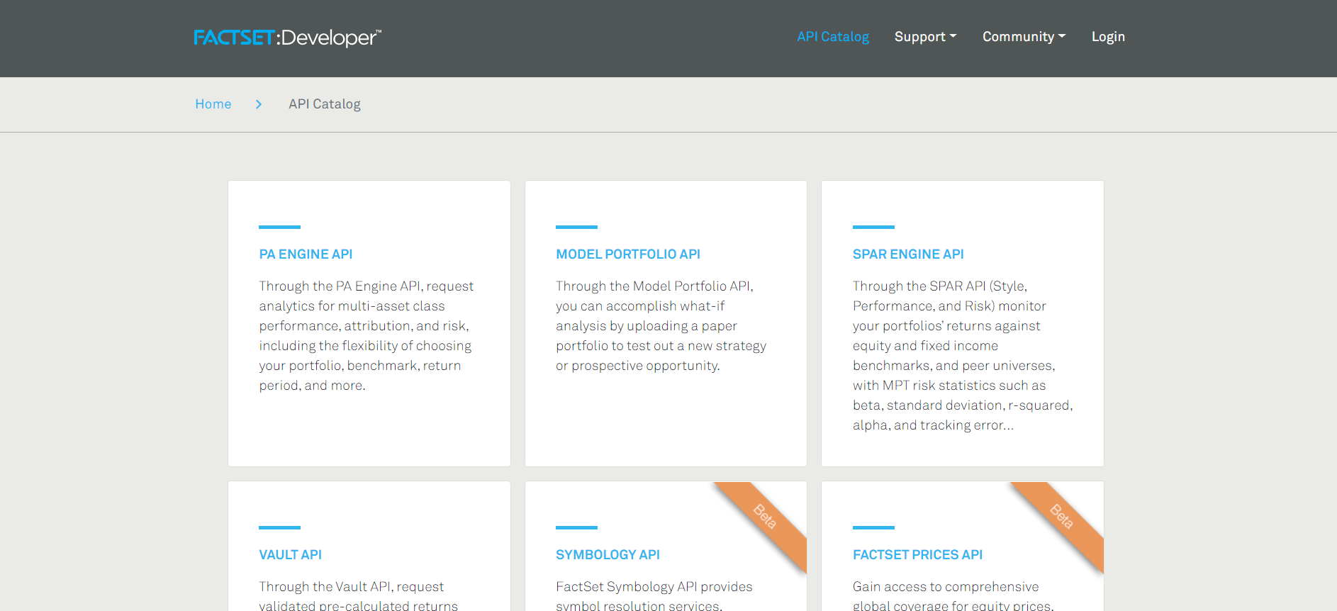 FactSet API and Portal Options