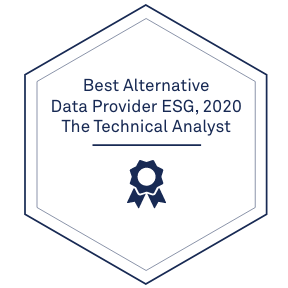 Best Alternative Data Provider, 2020 The Technical Analyst